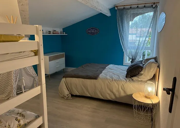 Ferienhaus Maisonnette A 300 M Du De Biscarrosse